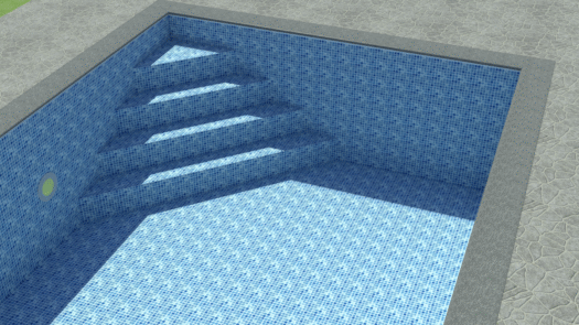 Pool trappor